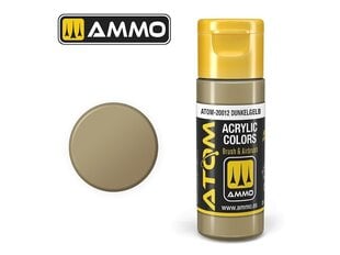 Akriliniai dažnai Ammo Mig AtomDunkelgelb, 20ml, 20012 kaina ir informacija | Piešimo, tapybos, lipdymo reikmenys | pigu.lt