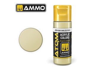 Akriliniai dažnai Ammo Mig AtomDunkelgelb DG III, 20ml, 20005 kaina ir informacija | Piešimo, tapybos, lipdymo reikmenys | pigu.lt