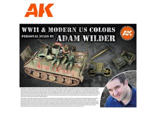 Akrilinių dažų rinkinys AK Interactive 3rd generation Signature Set Adam Wilder, AK11763 kaina ir informacija | Piešimo, tapybos, lipdymo reikmenys | pigu.lt