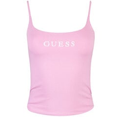 Guess marškinėliia moterims 85328, rožiniai цена и информация | Футболка женская | pigu.lt