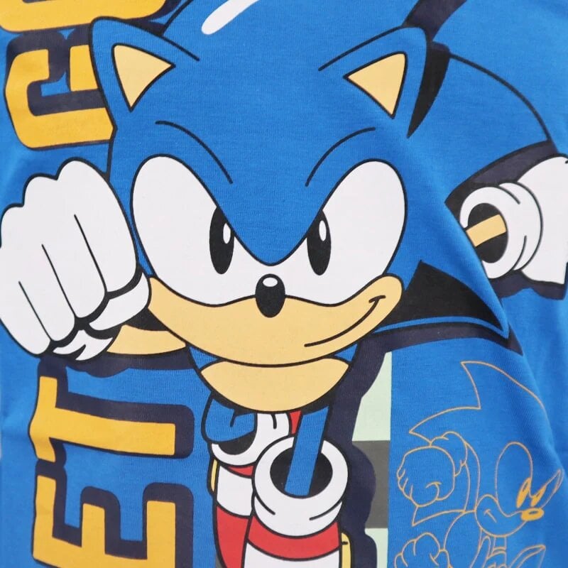 Marškinėliai berniukams Sonic, mėlyni цена и информация | Marškinėliai berniukams | pigu.lt