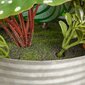 Vilde dirbtinis augalas vazone 28 cm kaina ir informacija | Interjero detalės | pigu.lt