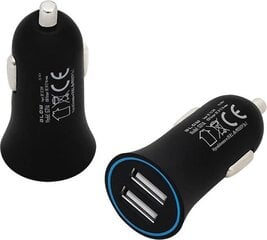 Automobilinis įkroviklis su dviem USB 2.1A G21A kaina ir informacija | Krovikliai telefonams | pigu.lt