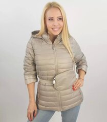 Короткая стеганая куртка-переходник с мешочком 14262-7 цена и информация | Женские куртки | pigu.lt