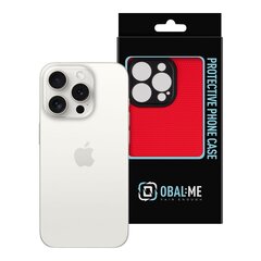 OBAL:ME NetShield Cover for Apple iPhone 15 Pro Red цена и информация | Чехлы для телефонов | pigu.lt