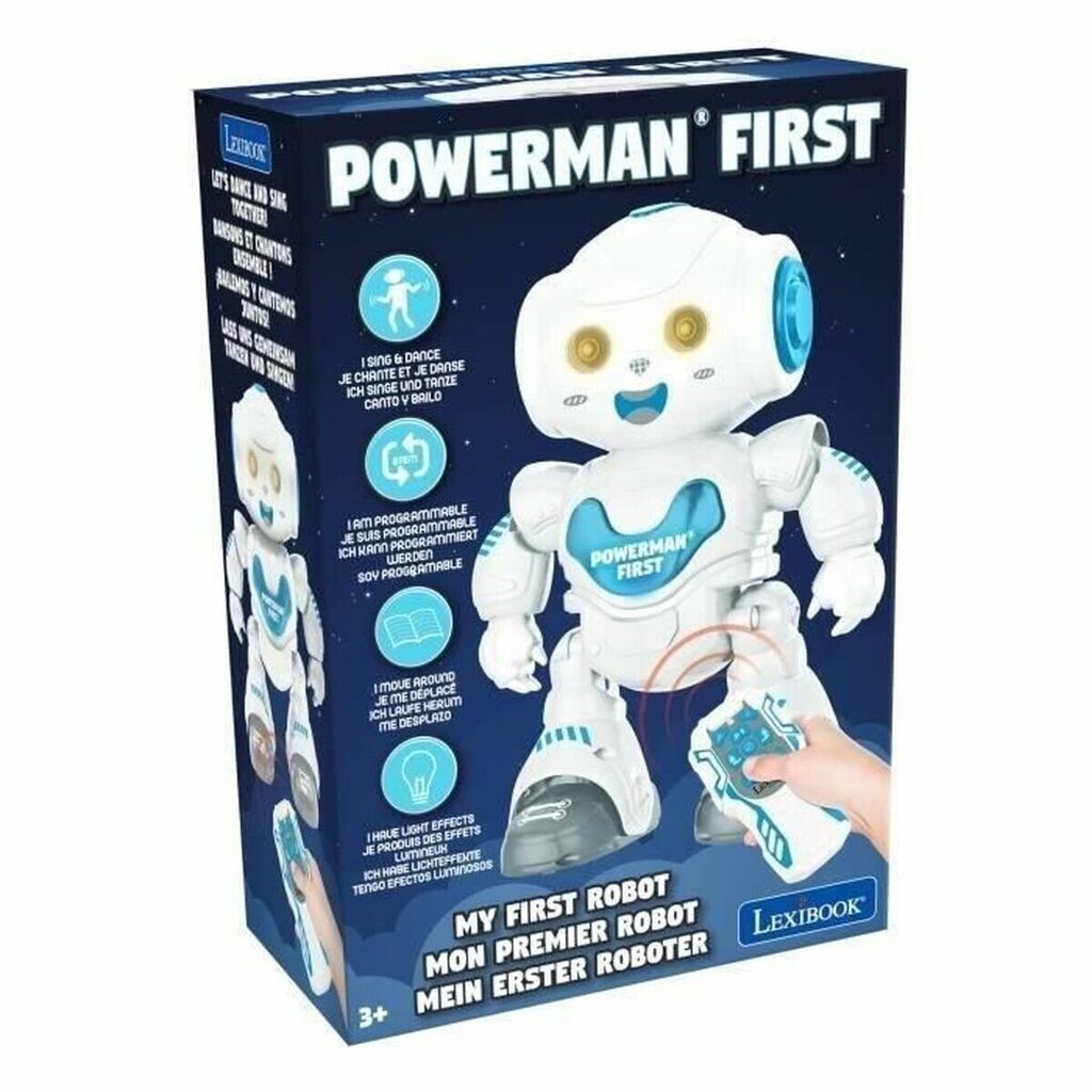 Interaktyvus robotas Lexibook Powerman First, prancūzų kalba цена и информация | Žaislai berniukams | pigu.lt