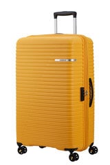 Didelis lagaminas American Tourister, L, geltonas kaina ir informacija | Lagaminai, kelioniniai krepšiai | pigu.lt