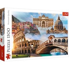 Dėlionė Trefl Italija, 1500 d. kaina ir informacija | Dėlionės (puzzle) | pigu.lt