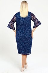 Suknelė moterims F4007, mėlyna kaina ir informacija | Suknelės | pigu.lt