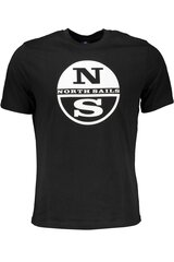 Marškinėliai vyrams North Sails 902833000, juodi kaina ir informacija | Vyriški marškinėliai | pigu.lt