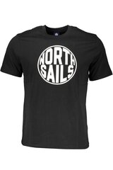 Marškinėliai vyrams North Sails 902836000, juodi kaina ir informacija | Vyriški marškinėliai | pigu.lt