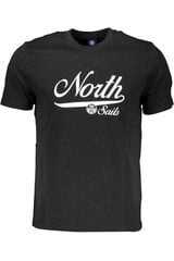Marškinėliai vyrams North Sails 902835000, juodi kaina ir informacija | Vyriški marškinėliai | pigu.lt