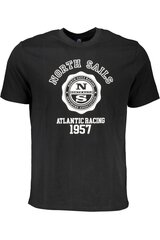 Marškinėliai vyrams North Sails 902840000, juodi kaina ir informacija | Vyriški marškinėliai | pigu.lt