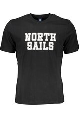 Marškinėliai vyrams North Sails 902834000, juodi kaina ir informacija | Vyriški marškinėliai | pigu.lt