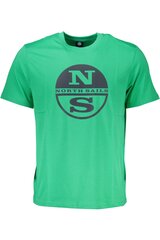Marškinėliai vyrams North Sails 902833000, žali kaina ir informacija | Vyriški marškinėliai | pigu.lt
