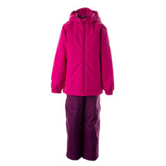 Huppa детский утепленный комплект весна-осень REX, фуксия-бордовый цвет цена и информация | Комплекты для девочек | pigu.lt