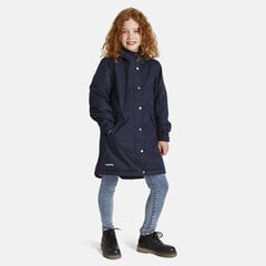 Huppa mergaičių pašiltinta pavasario-rudens parka JANELLE 1, 140g, tamsiai mėlyna цена и информация | Куртки, пальто для девочек | pigu.lt