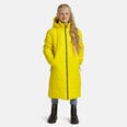 Huppa mergaitiškas pašiltintas pavasarinis-rudeninis paltas NINA 100g, geltonas