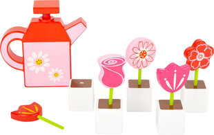 Medinis sodininko rinkinys Small Foot, rožinis, 11d kaina ir informacija | Žaislai mergaitėms | pigu.lt
