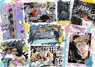 Dėlionė Friends (Serialas Draugai) Collage Trefl, 500 d. цена и информация | Пазлы | pigu.lt