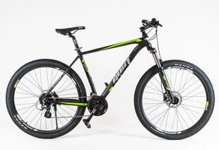 Kalnų dviratis Gust Ultegra, 29'', žalias kaina ir informacija | Dviračiai | pigu.lt