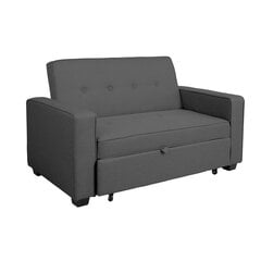 Sofa-lova Home4You Feya, pilka kaina ir informacija | Sofos | pigu.lt