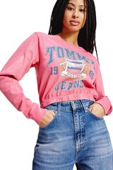 Tommy Hilfiger džemperis moterims, rožinis kaina ir informacija | Džemperiai moterims | pigu.lt