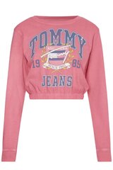 Tommy Hilfiger džemperis moterims, rožinis kaina ir informacija | Džemperiai moterims | pigu.lt