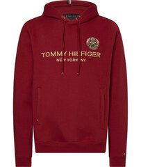 Tommy Hilfiger džemperis vyrams I756, raudonas цена и информация | Мужские толстовки | pigu.lt