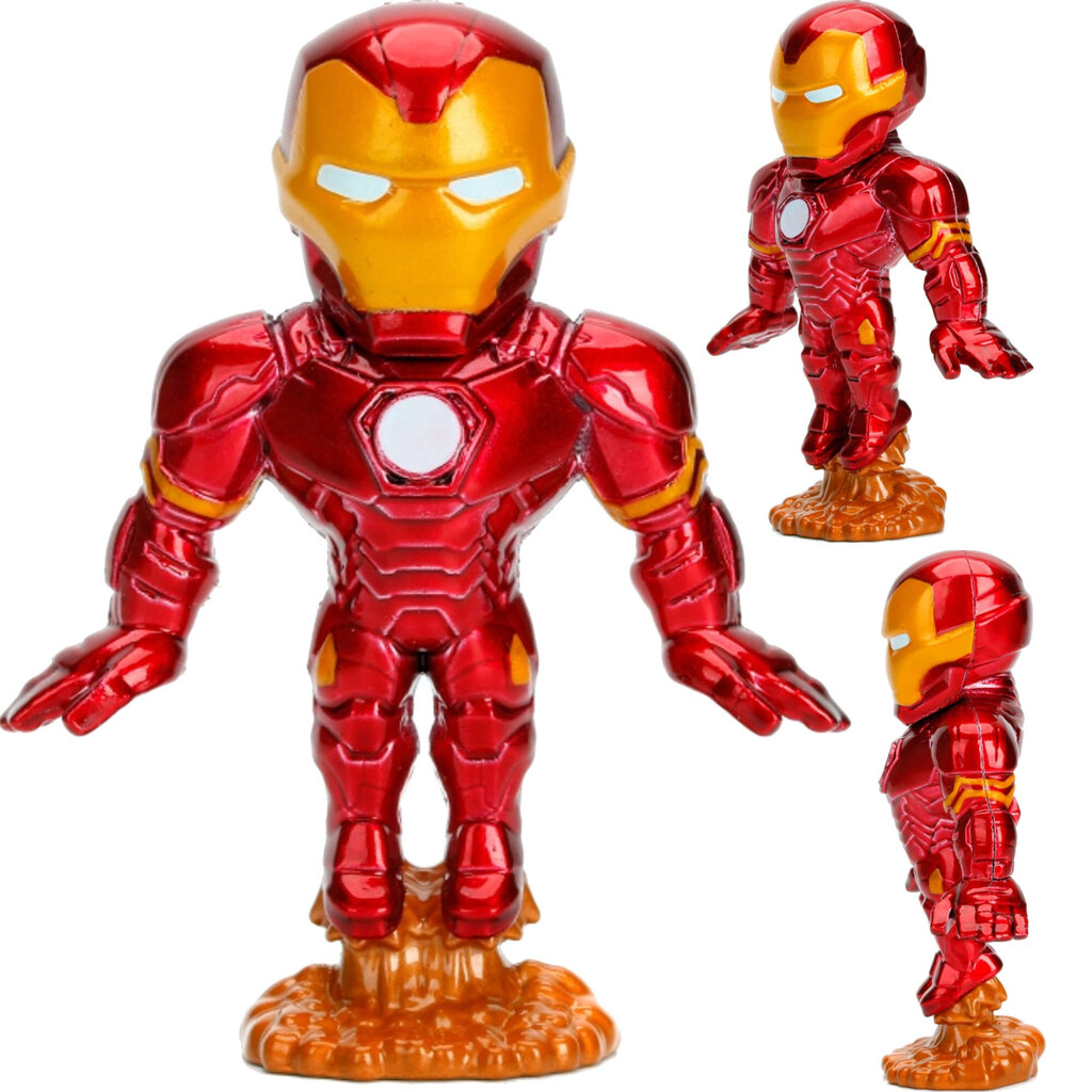 Figūrėlė Geležinis žmogus (Iron Man) Avengers Jada Toys, raudonas kaina ir informacija | Žaislai berniukams | pigu.lt