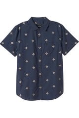 Marškiniai vyrams Brixton 01218, mėlyni kaina ir informacija | Vyriški marškiniai | pigu.lt