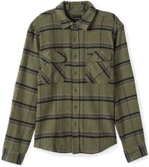 Marškiniai vyrams Brixton 01364, žali цена и информация | Мужские рубашки | pigu.lt