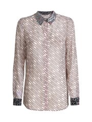 Guess marškiniai moterims P45A, smėlio spalvos цена и информация | Женские блузки, рубашки | pigu.lt