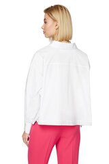 Marškiniai moterims Silvian Heach PGP21714CA HB, balti kaina ir informacija | Palaidinės, marškiniai moterims | pigu.lt