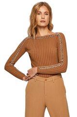 Guess megztinis moterims 0BG5345599Z, smėlio spalvos цена и информация | Свитера женские | pigu.lt