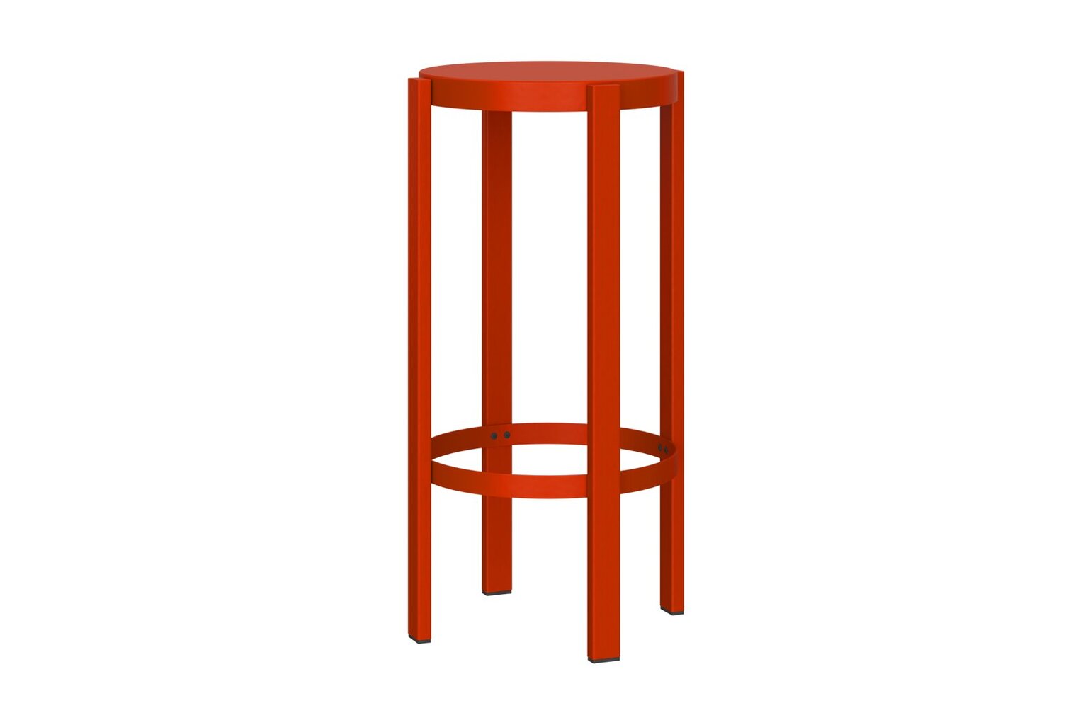 Baro kėdė Doon, raudona kaina ir informacija | Virtuvės ir valgomojo kėdės | pigu.lt