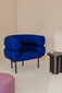 Fotelis Ubi, mėlynas цена и информация | Svetainės foteliai | pigu.lt