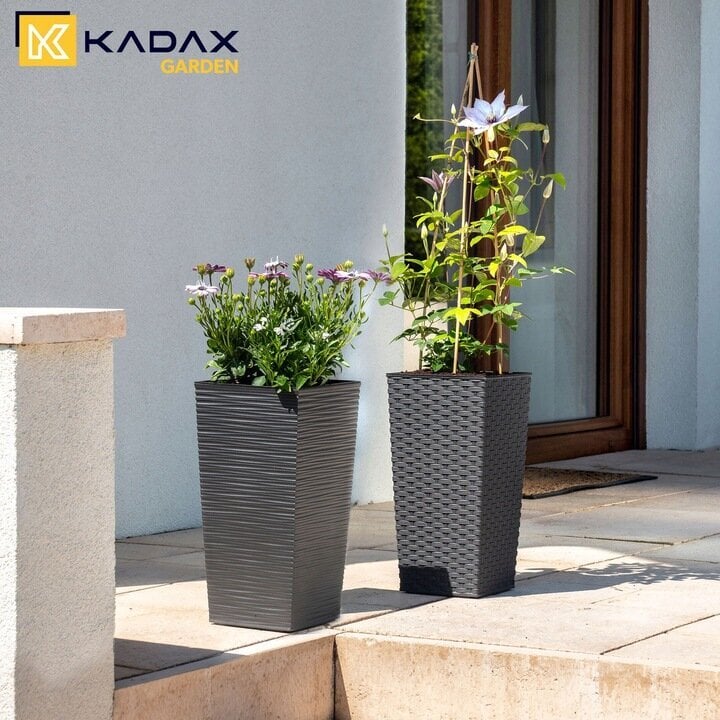 Vazonas Kadax, 57x22x29,5 cm, 3 vnt. kaina ir informacija | Vazonai | pigu.lt