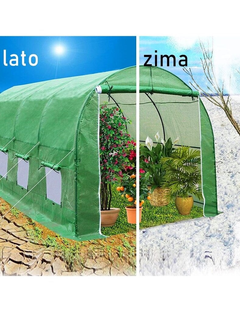 Šiltnamio plėvelė UV 2x3x2m, JohnGreen kaina ir informacija | Šiltnamiai | pigu.lt