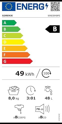 Gorenje WNEI84BPS kaina ir informacija | Skalbimo mašinos | pigu.lt