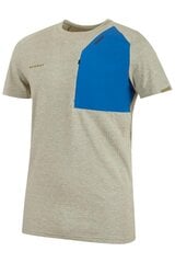 Marškinėliai vyrams Mammut 1017 00920 40083 114, smėlio spalvos kaina ir informacija | Vyriški marškinėliai | pigu.lt