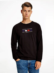 Tommy Hilfiger marškinėliai vyrams MW0MW20163 BDS, juodi kaina ir informacija | Vyriški marškinėliai | pigu.lt