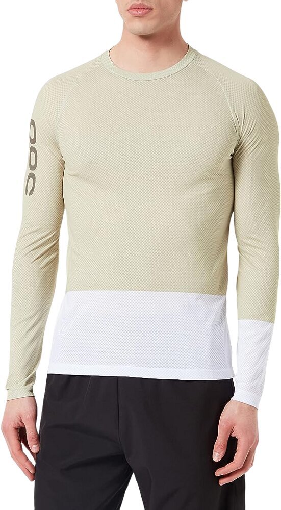 Sportiniai marškinėliai vyrams Poc PC528441458LRG1, smėlio spalvos цена и информация | Sportinė apranga vyrams | pigu.lt