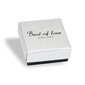 Sidabrinis vestuvinis žiedas Beat of Love, 5mm kaina ir informacija | Vyriški papuošalai | pigu.lt