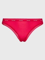 Стринги женские Calvin Klein Thong 3 пары, голубой, серый, розовый, 000QD3802E 6VW, 4500422612 цена и информация | Трусики | pigu.lt