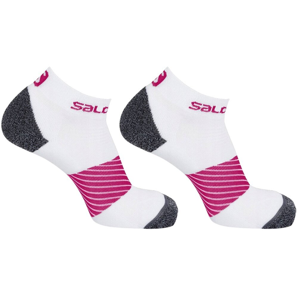 Sportinės kojinės vyrams Salomon L3983970056, baltos цена и информация | Vyriškos kojinės | pigu.lt