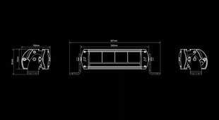 LED лампа дальнего света Seeker 10X 40Вт цена и информация | Автопринадлежности | pigu.lt