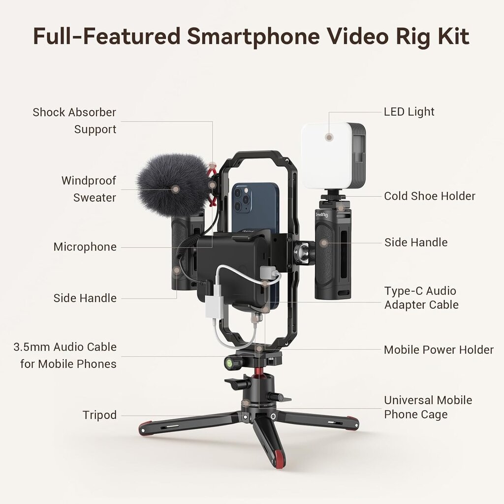 SmallRig 3384B цена и информация | Priedai vaizdo kameroms | pigu.lt