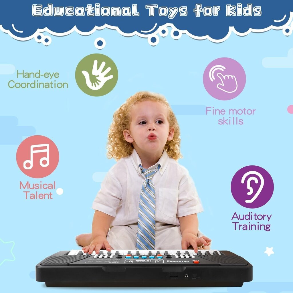 Vaikiškas pianinas Bigfun цена и информация | Klavišiniai muzikos instrumentai | pigu.lt