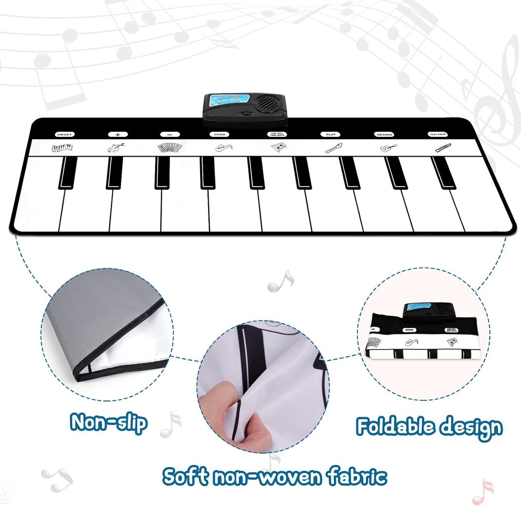 Muzikinis kilimėlis pianinas Coolplay kaina ir informacija | Lavinamieji žaislai | pigu.lt